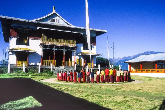 Pemayangtse Monastery near Pelling in Sikkim