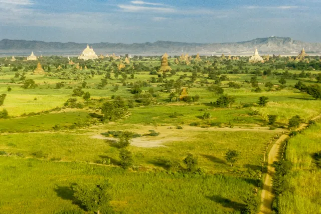 Temples in the Bagan Plain