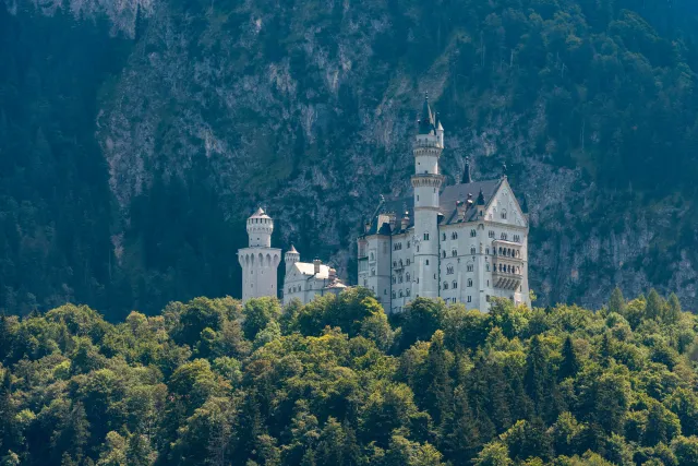 Schloss Neuschwanstein in Bayern