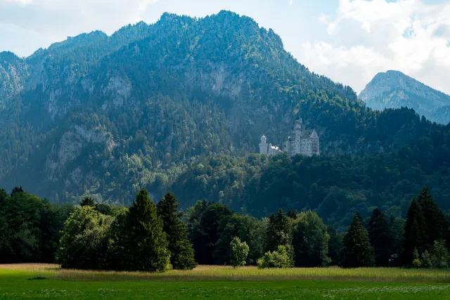 Schloss Neuschwanstein in Bayern