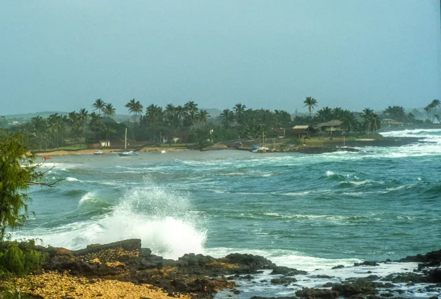 The Kauai coast