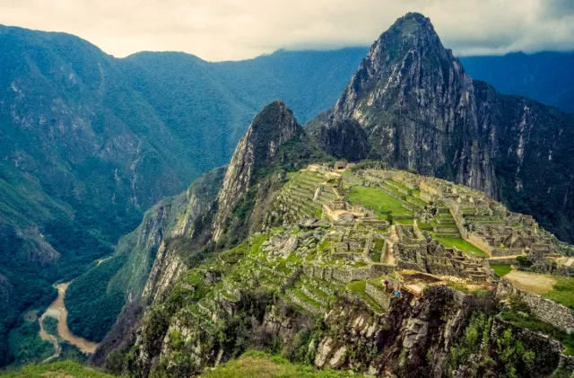 Machu Picchu - die heutige Ruinenstadt der Inkas 