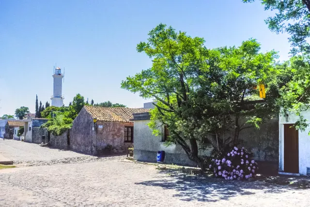 In the old town of Colonia del Sacramento