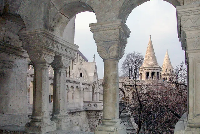 The Fisherman's Bastion in Budapest