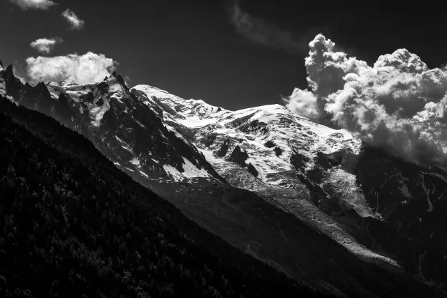 Eindrücke vom Mont-Blanc-Massiv