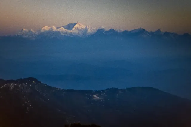 Kanchenjunga at sunrise