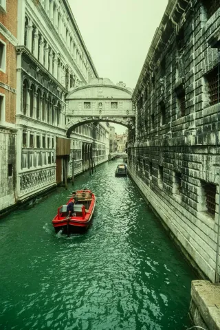 The Bridge of Sighs (Italian Ponte dei Sospiri)