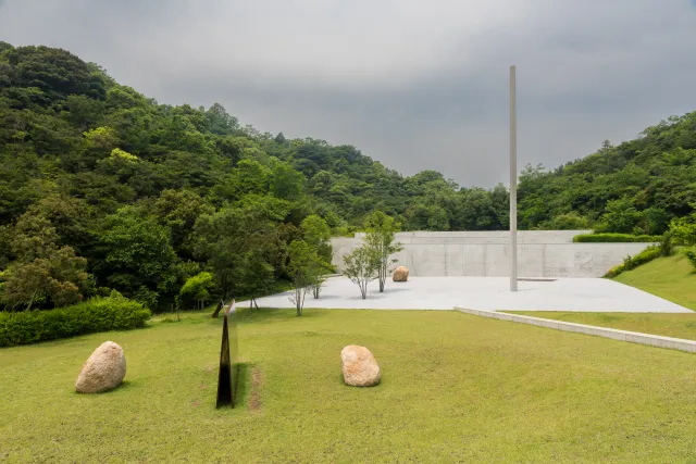 Lee Ufan Museum on Naoshima