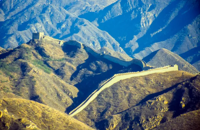 The Great Wall in northern China