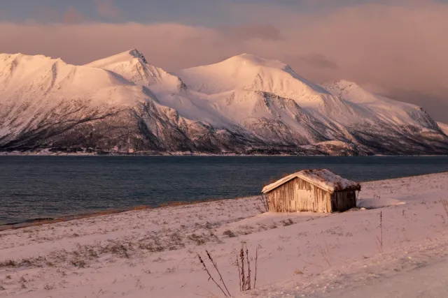 Motive am Lyngenfjord