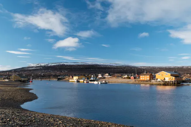 Der Ort Vadsø