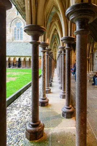 Innenansichten von Mont Saint Michel