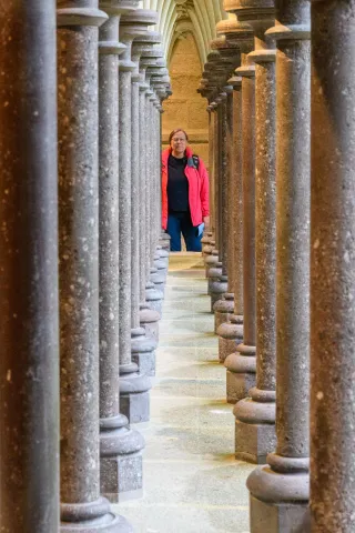 Innenansichten von Mont Saint Michel