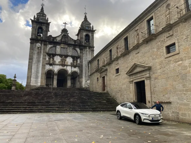 With the Mustang Mach-E in Portugal